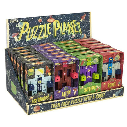 Puzzle Planet Wooden Brain Teaser Puzzles