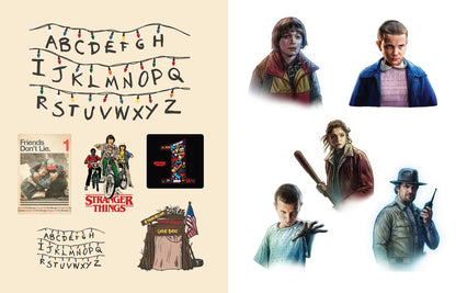 Stranger Things World of Stickers | Art Inspired by the Series