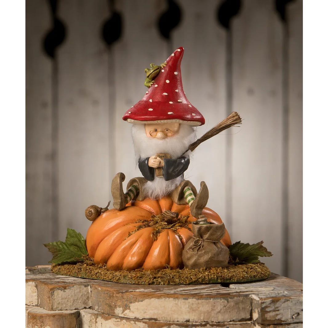 Bellamy Troll On Pumpkin | Bethany Lowe