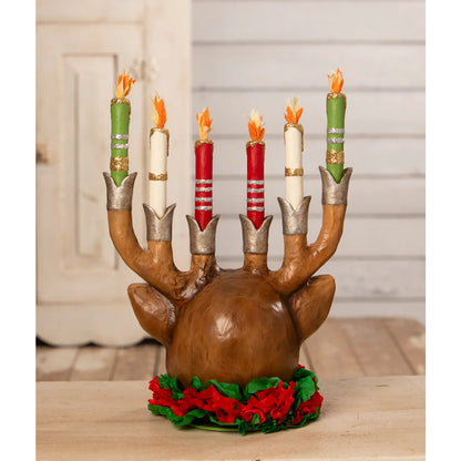 Retro Reindeer Candelabra | Bethany Lowe