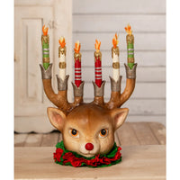 Retro Reindeer Candelabra | Bethany Lowe