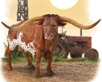 Texas Longhorn Bull | Breyer Collecta | 88925