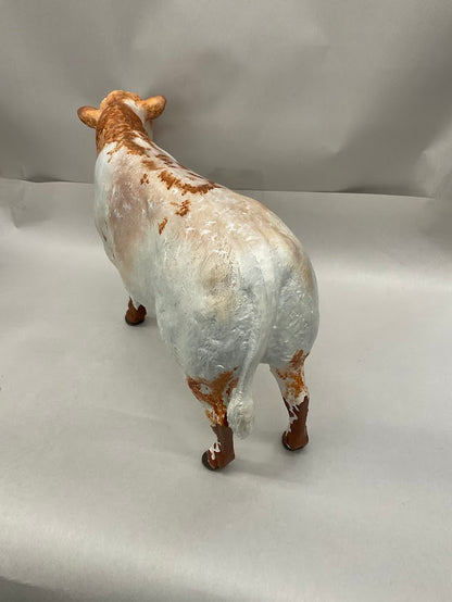 Pre-Owned Breyer Custom Angus Bull by KAT Model | No Box