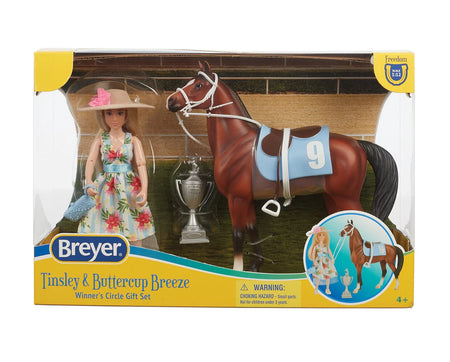Winner's Circle Gift Set | Breyer Freedom Series| B-FS-10654