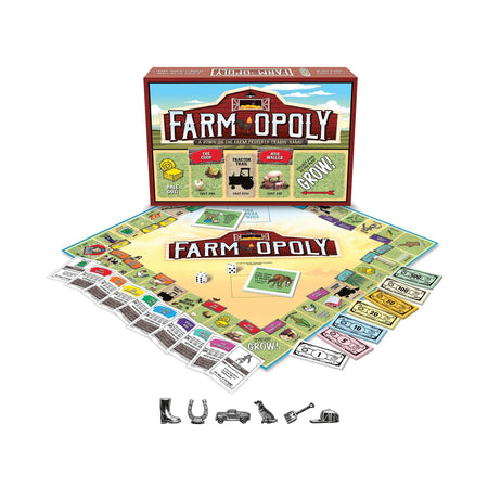Farm-Opoly Board Game