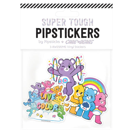 Super Tough Vinyl Care Bear Sticker Collection