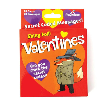 Secret Agent Decoder Valentines Cards