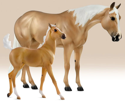 Ebony Shines and Charlize | Breyer Model Horse | 1872
