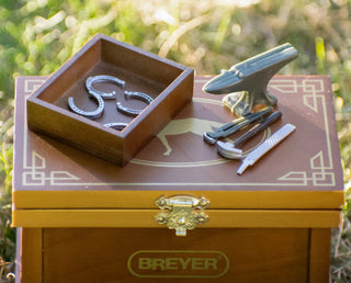 Breyer Farrier with Blacksmith Tools 8" Figure