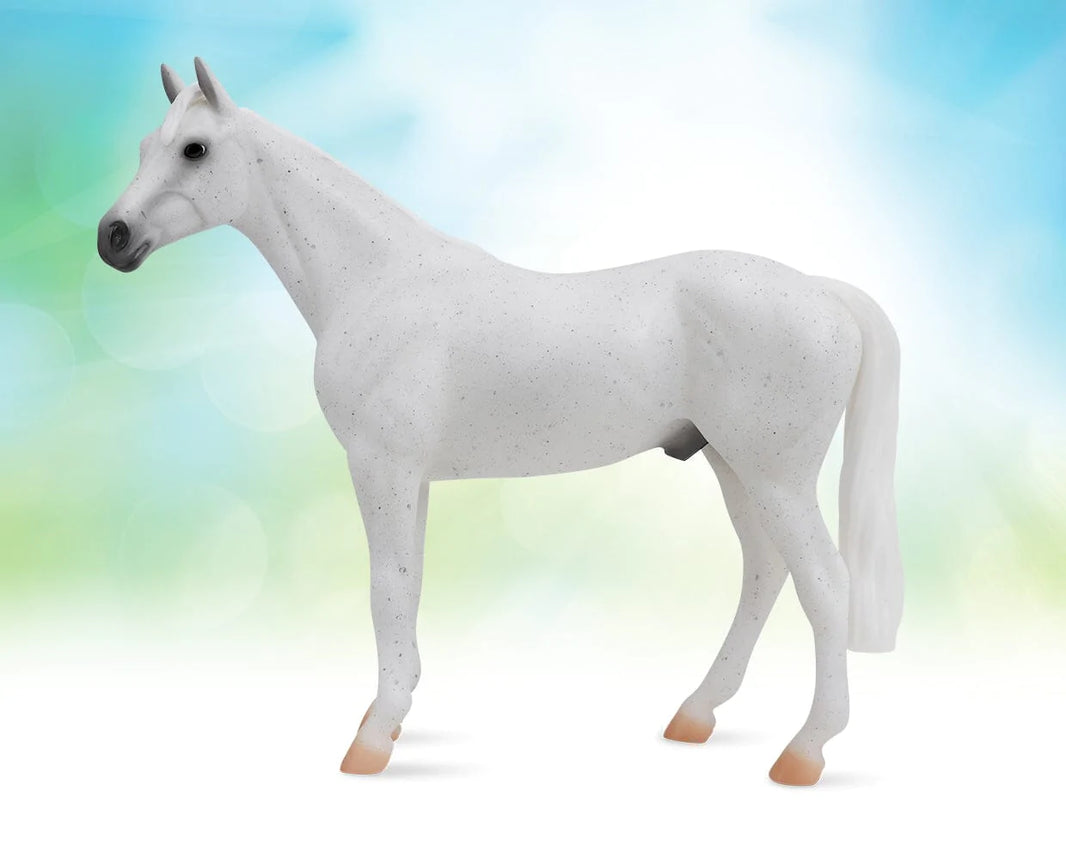 Fleabitten Grey Thoroughbred | Breyer Freedom Series | 1054