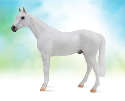 Fleabitten Grey Thoroughbred | Breyer Freedom Series | 1054