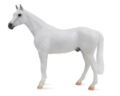 Fleabitten Grey Thoroughbred | Breyer Freedom Series | 1054