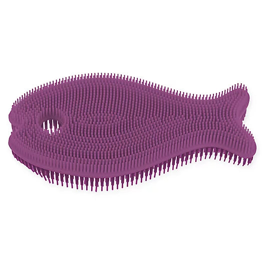 Silicone Bath Scrub Fish