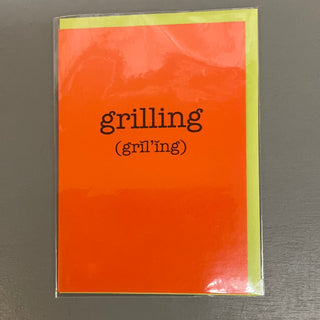 Grilling Card