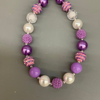 Lavender Chunky Necklace