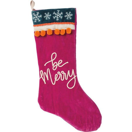 Be Merry Stocking