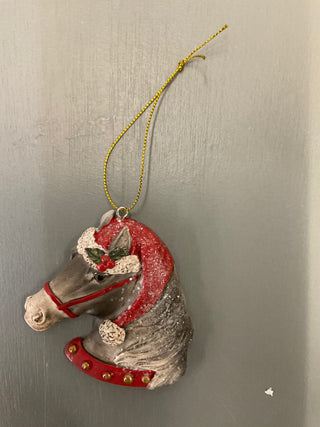 Horse Head Ornament