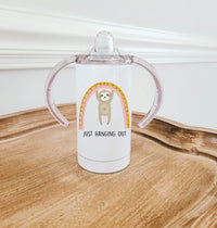 Just Hanging Out Sloth Sippy Cup