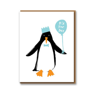 It’s Your Day Penguin Card