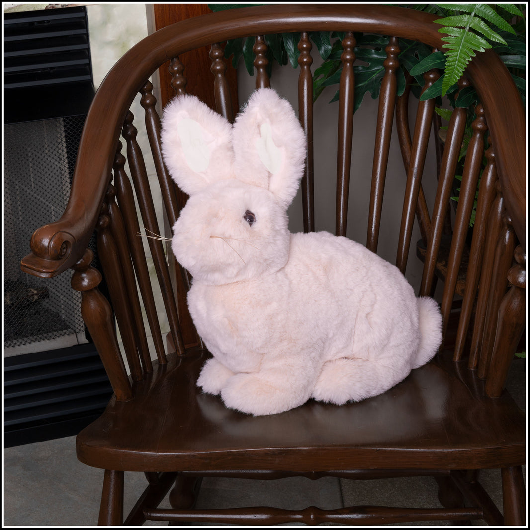 Large Sitting Rabbit Plush | Ditz Designs