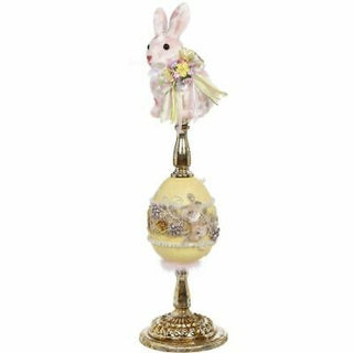 Mark Roberts Pedestal Egg Finial, Small, 28 inches