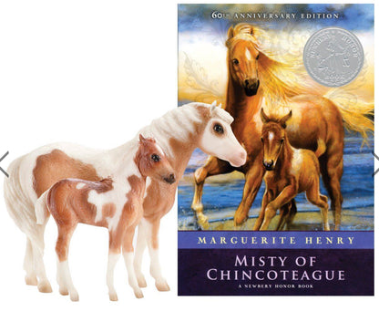 Misty and Stormy Models and Book Set | Breyer Model Horse | 1157