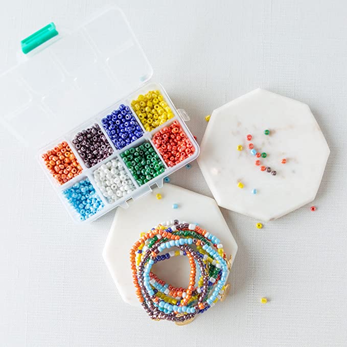 DIY Friendship Bracelet Kit Bag-Groovy Theme