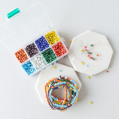 DIY Friendship Bracelet Kit Bag-Groovy Theme