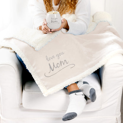 Mom 42”x50” Royal Plush Blanket Gift Set