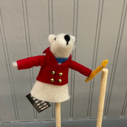 Wool Circus Finger Puppets