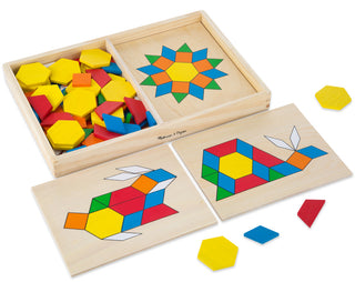 Pattern Blocks and Boards Classic Toy