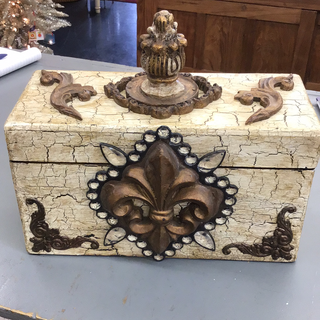 Vintage Inspired Treasure Box - TC13211W