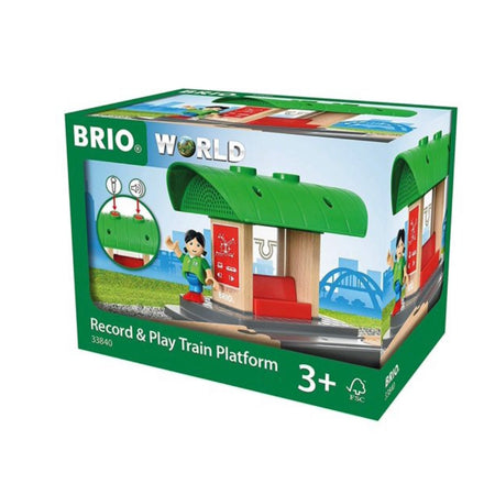 Brio Record and Play Train Platform 33840