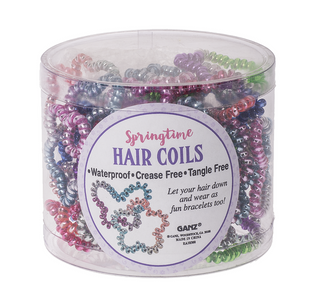 Springtime Hair Coils