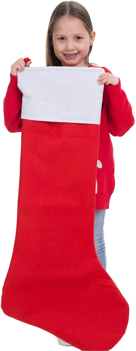36" Jumbo Felt Christmas Stocking
