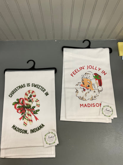 Madison Christmas Towels