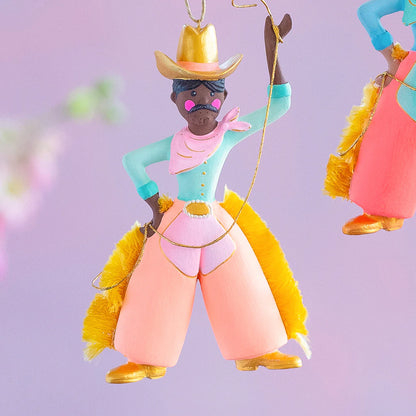 Pinky Pete Cowboy Ornaments