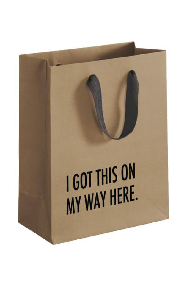 Brown Gift Bag