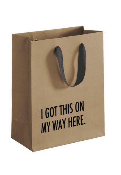 Brown Gift Bag