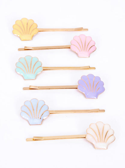 Seashell Hair Sliders