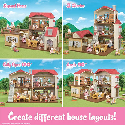 Calico Critters Red Roof Country Home Gift Set