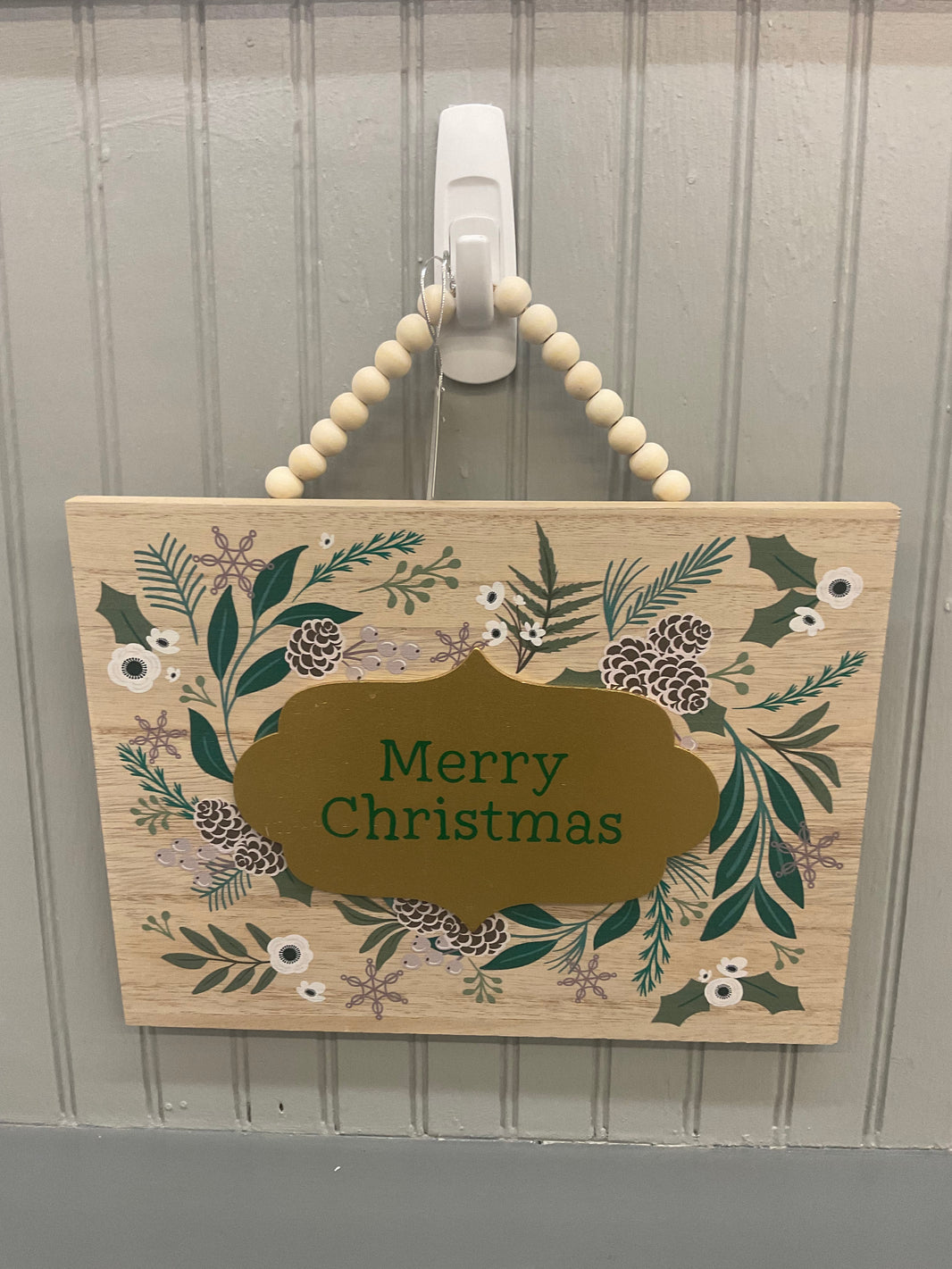 Wooden Christmas Sign