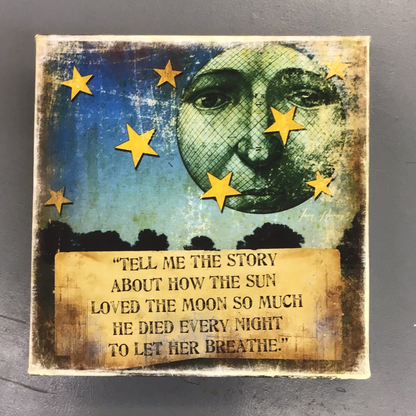 Land of Elsewhere Square Canvases