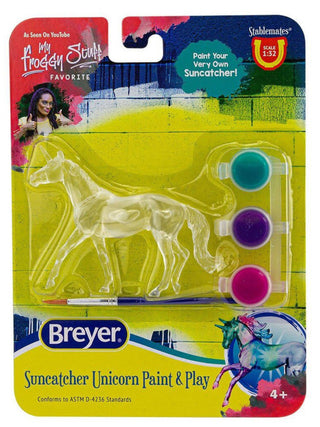 Suncatcher Unicorn Paint and Play Stablemate 4231