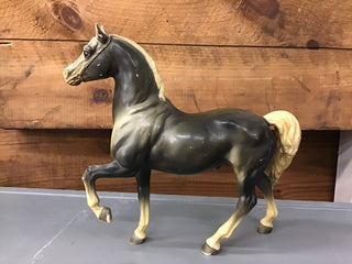 Breyer Retired Cheyenne Western Prancing Horse: Smoke LR#155
