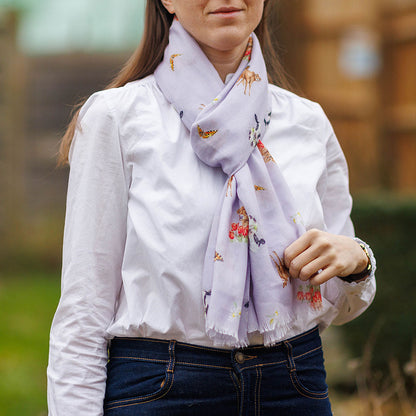 Wrendale Cow Scarf