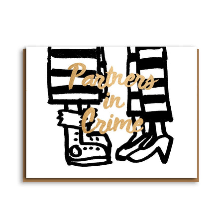 Partners In Crime Card