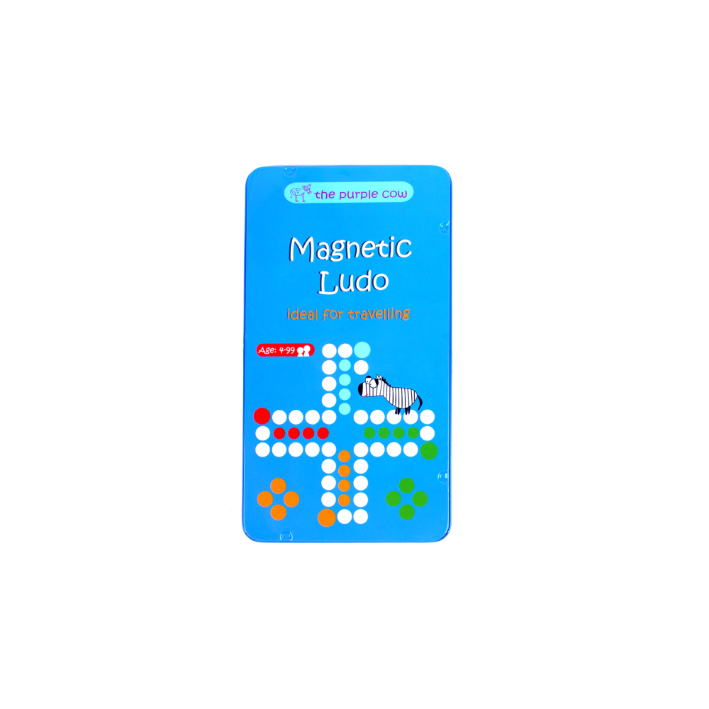 The purple cow Magnetic Ludo