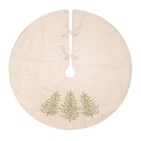 C&F Winter Garden Tree Skirt
