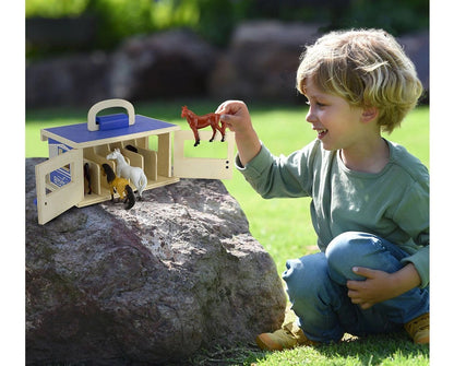 Breyer Farms™ Wood Carry Stable